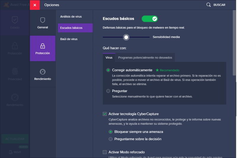 configurar avast 12