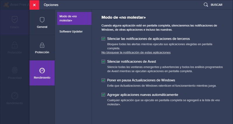 configurar avast 24