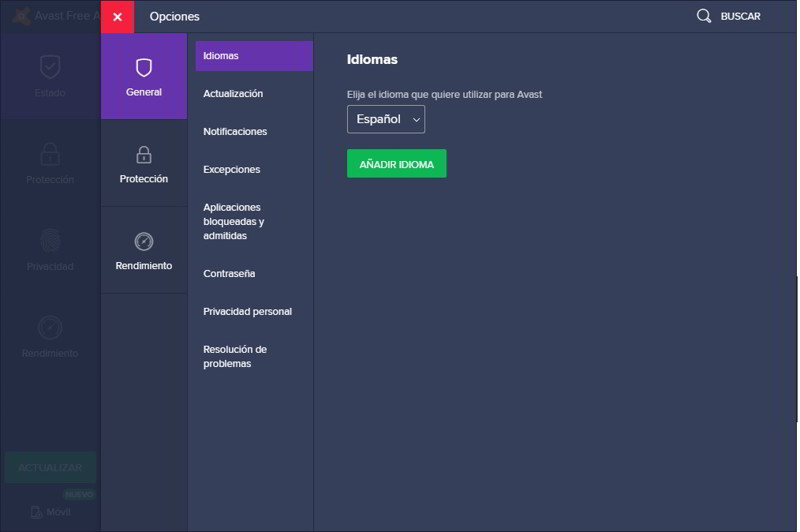 configurar avast 3