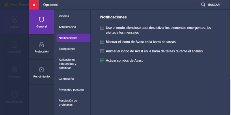 configurar avast 6