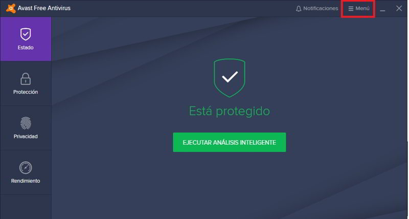 configurar avast