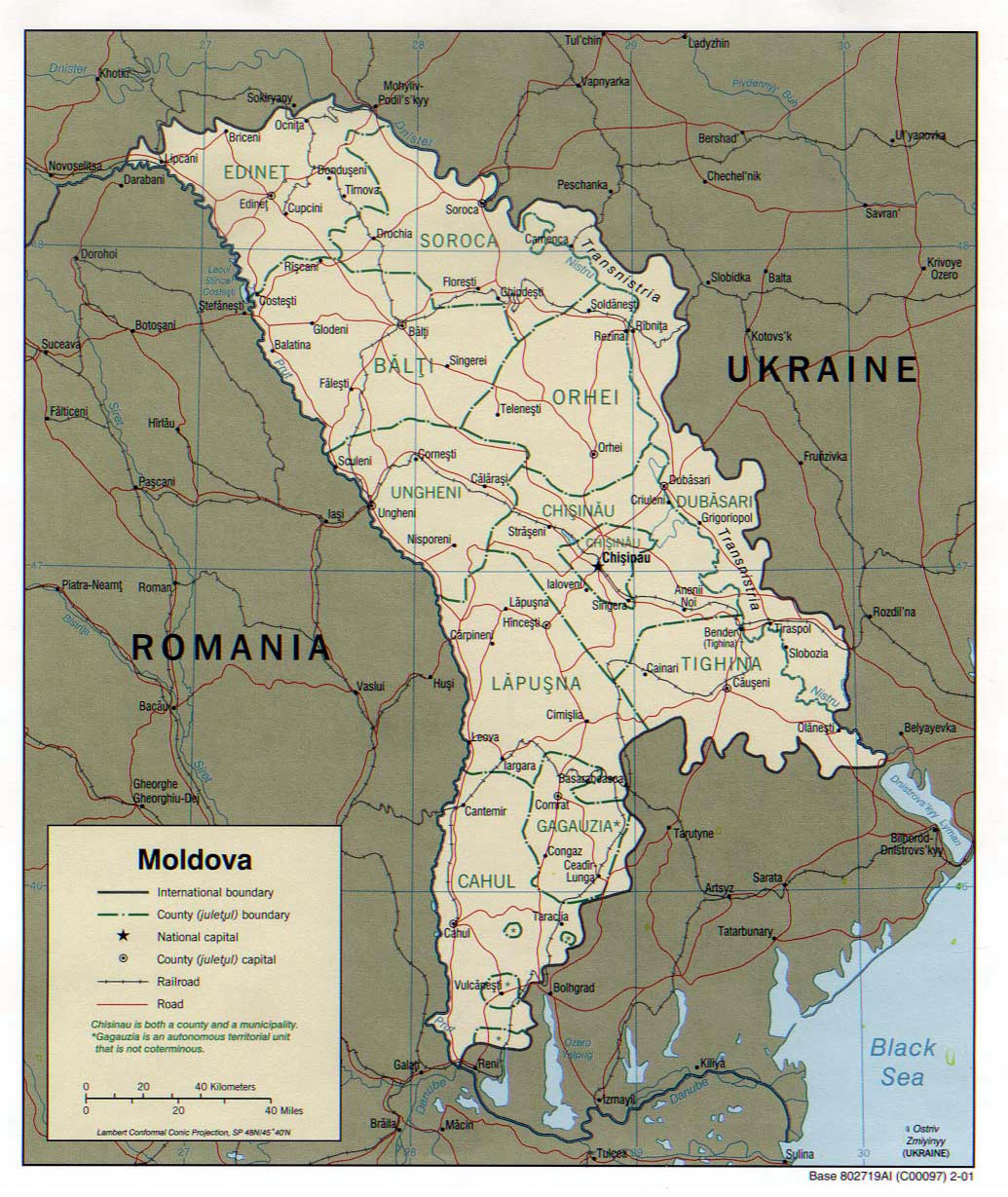 mapa de moldavia
