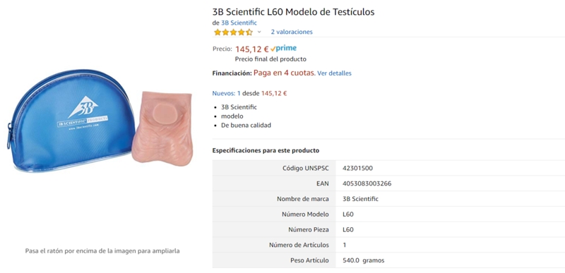 Estas son las opiniones más absurdas y ridículas de artículos en Amazon 6 modelo testiculos