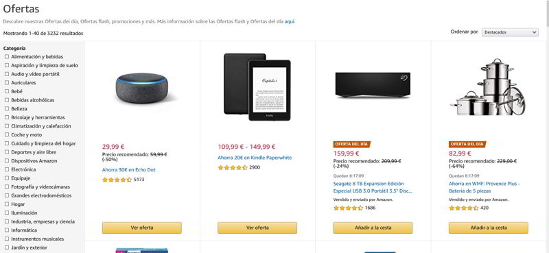 ofertas amazon