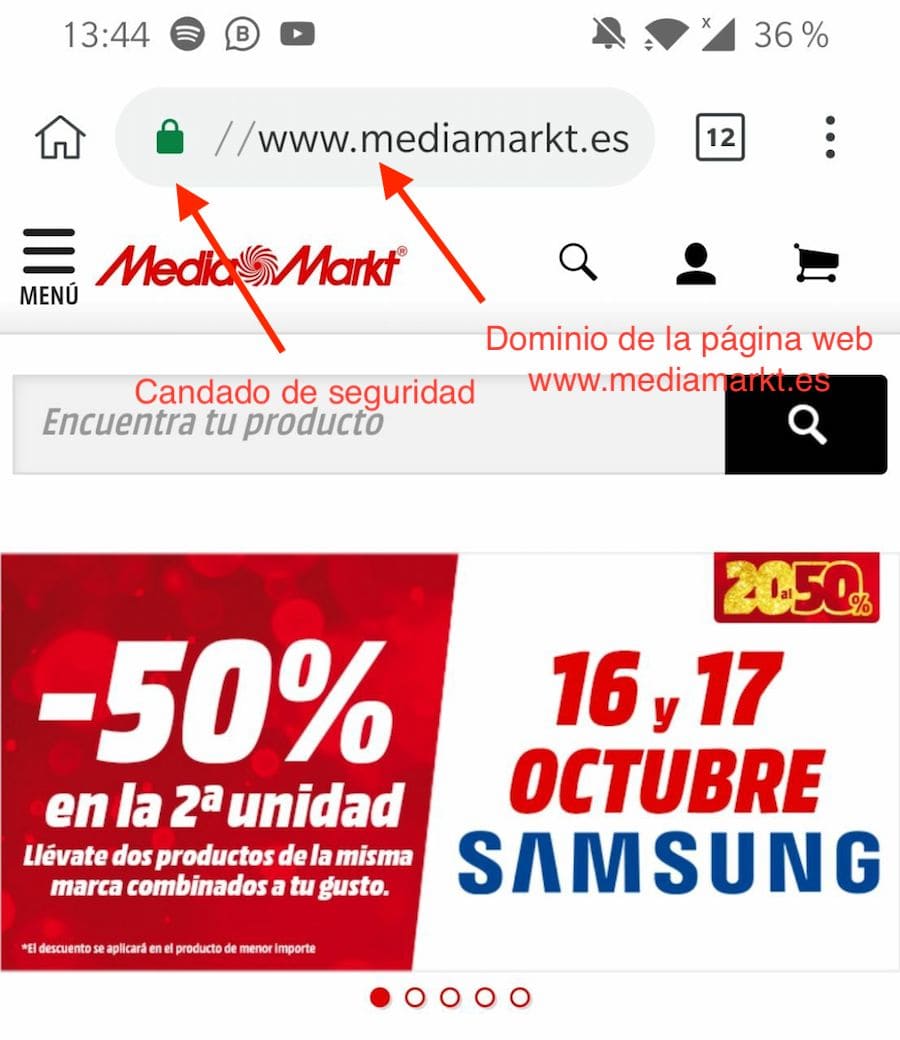 sms falso mediamarkt