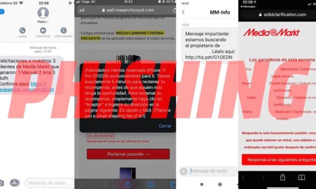 Cuidado con los SMS falsos de MediaMarkt: es una estafa