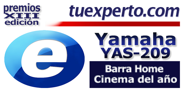 Yamaha YAS-209 Barra Home Cinema del año