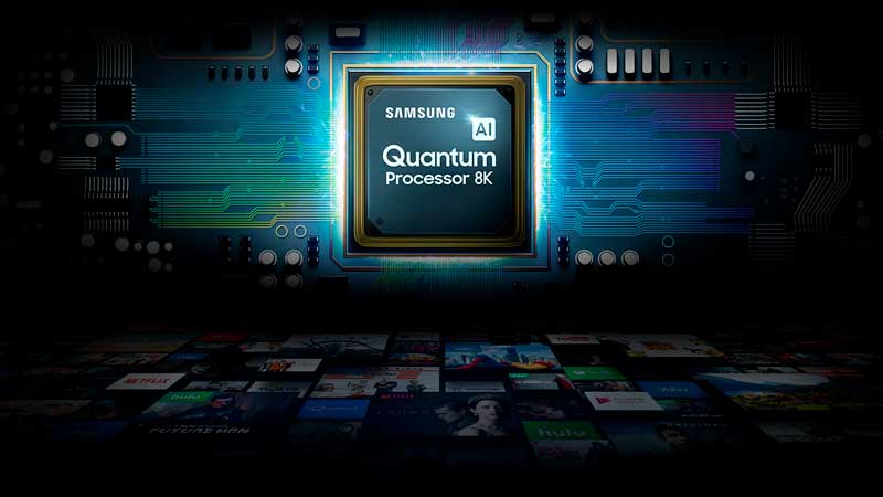 las 5 características clave del televisor Samsung QLED 8K Q950R procesador