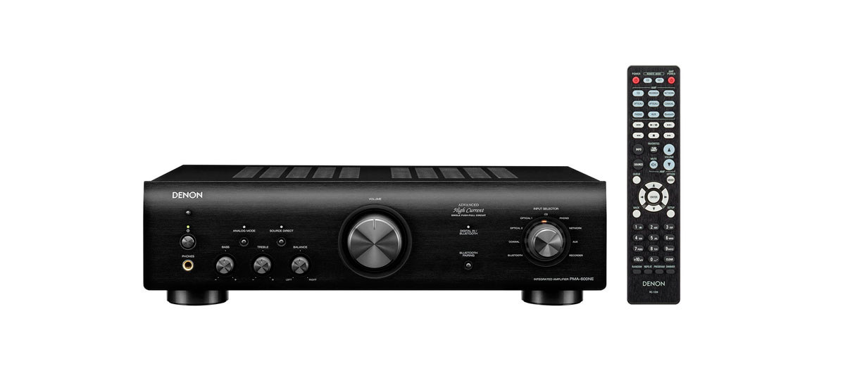 Denon PMA-600NE, amplificador integrado con soporte para Bluetooth