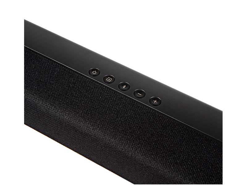 Polk Signa S2, barra de sonido con subwoofer inalámbrico y Dolby Audio 4 a fondo Polk Signa S2 botones