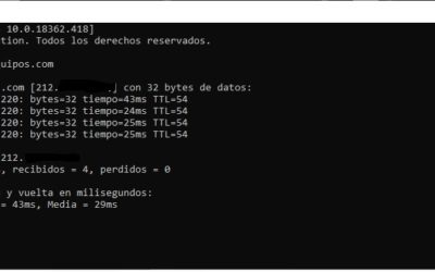 Comando Ping, qué es y para qué sirve