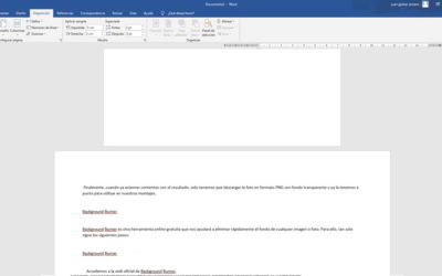 Cómo girar solo una página en Word