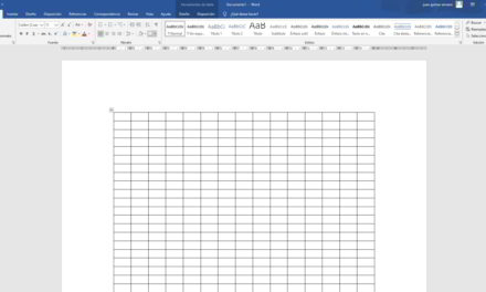 Cómo hacer una hoja cuadriculada en Word