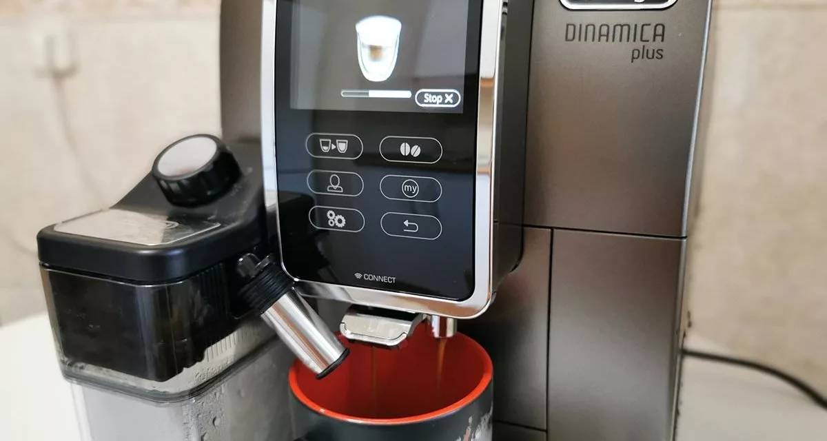 Probamos la cafetera superautomática De'Longhi Dinamica Plus