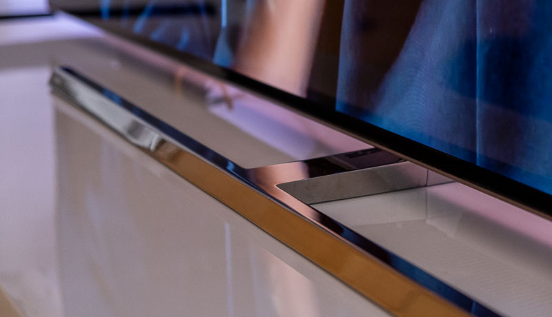 Philips OLED 854, análisis: review con características y opinión 4 hemos probado Philips OLED 854 detalle peana