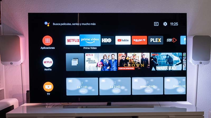 Philips OLED 854, análisis: review con características y opinión 15 hemos probado Philips OLED 854 sistema Android