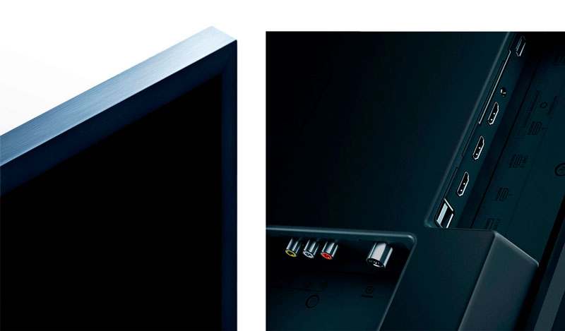 lanzamiento Xiaomi Mi TV 4S marcos y conectores