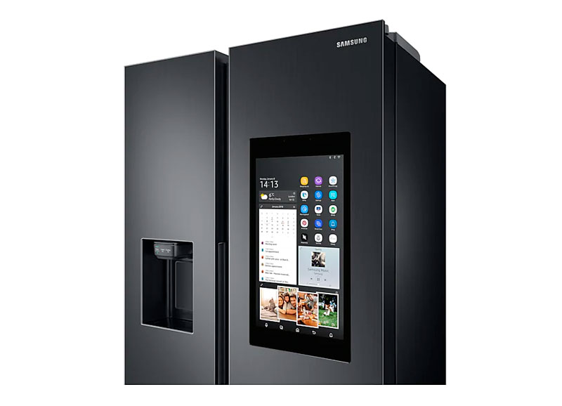 las características clave de los frigoríficos conectados Samsung Family Hub funciones pantalla lista compra