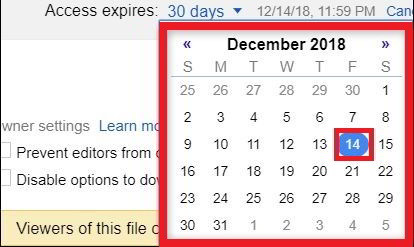 poner fecha de caducidad a los archivos compartidos en Google Drive 5