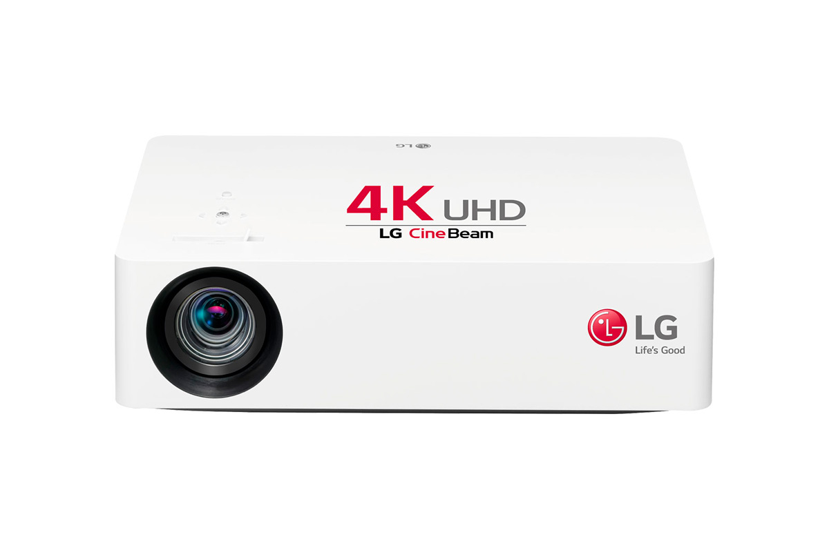 Con el nuevo LG HU70LS tendrá hasta 140 pulgadas con resolución 4K
