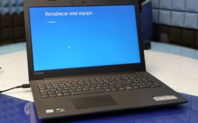 Cómo restaurar un portátil con Windows 10