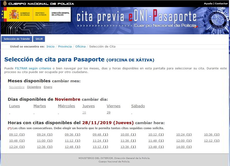 solicitar o renovar tu pasaporte por Internet 7