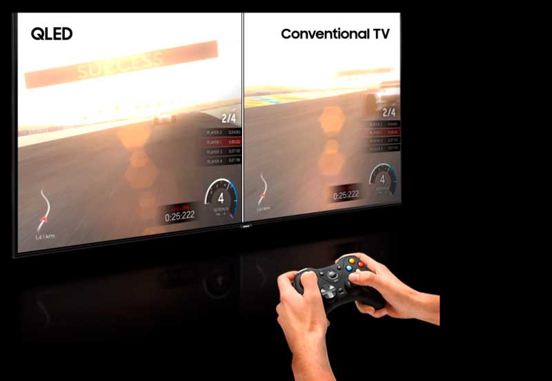 Televisores Samsung QLED, diseñados para disfrutar del gaming 4 televisores Samsung QLED para gaming consolas