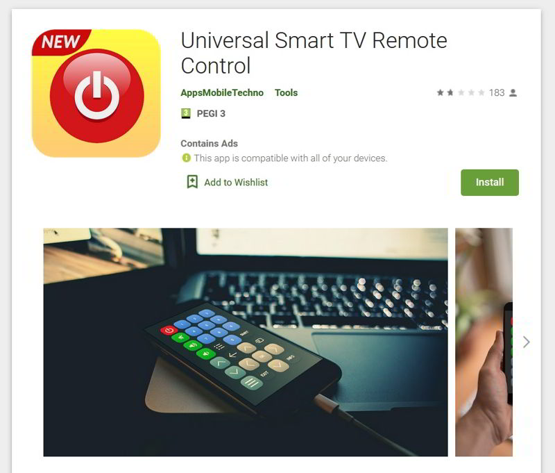 Universal Smart TV Remote Control