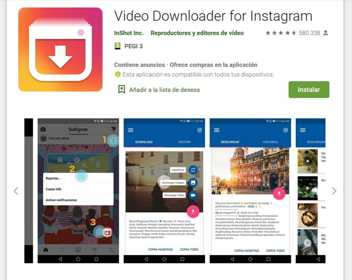 Video Downloader for Instagram