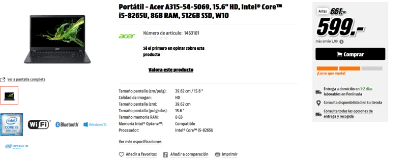 acer media markt