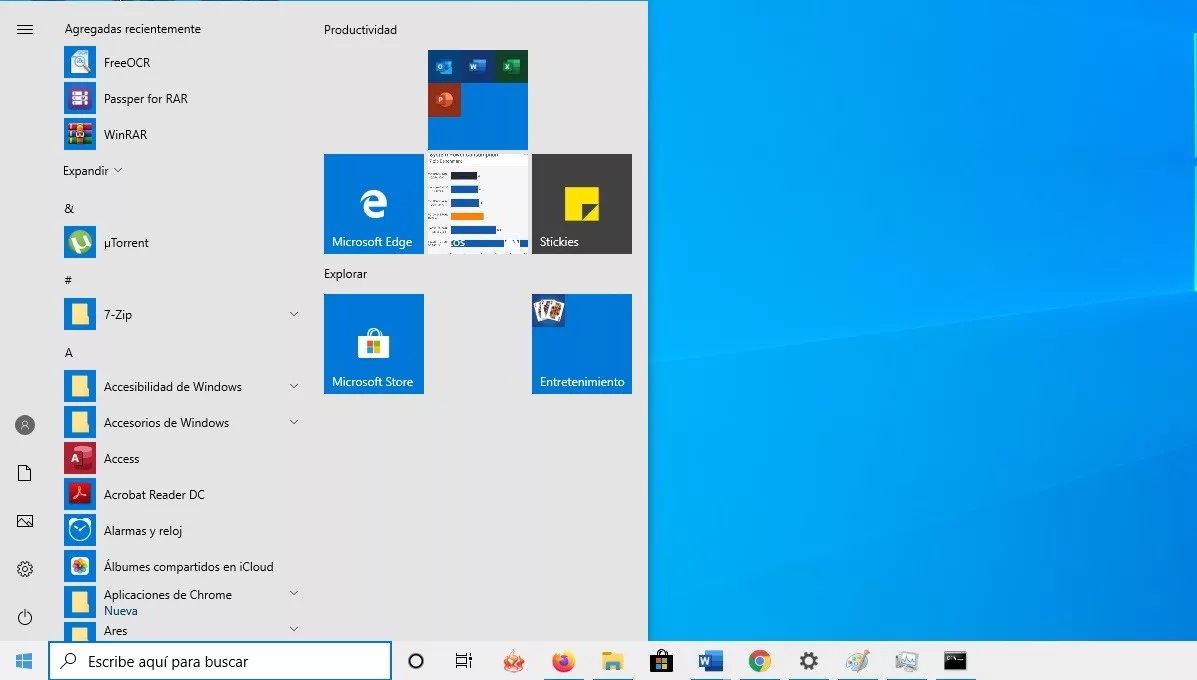 Barra de tareas de Windows 10 no funciona, como solucionarlo