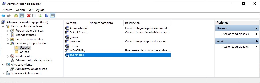 Como cambiar el nombre a una cuenta de usuario de Windows 10 3