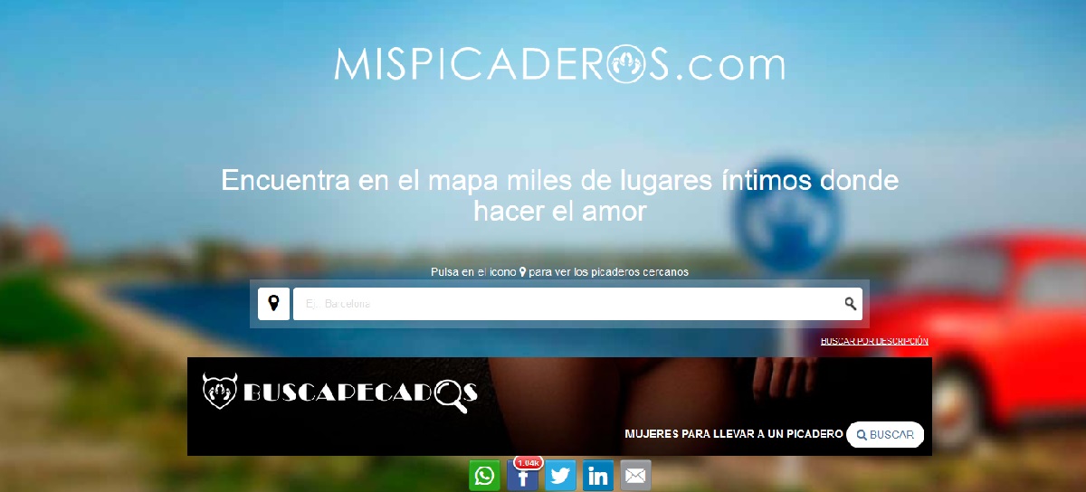 Como encontrar lugares intimos con la app y web Mispicaderos