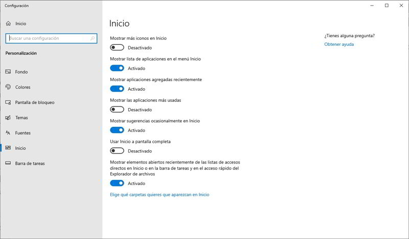Como personalizar el botón Inicio de Windows 10 2