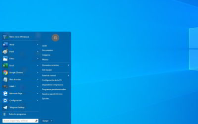 Cómo personalizar el botón Inicio de Windows 10