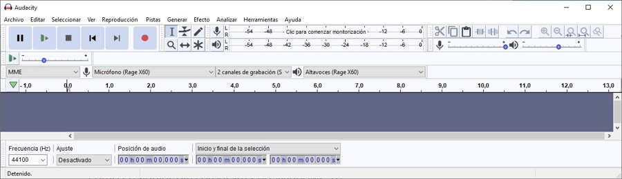 eliminar los silencios de tus archivos mp3 con Audacity 1