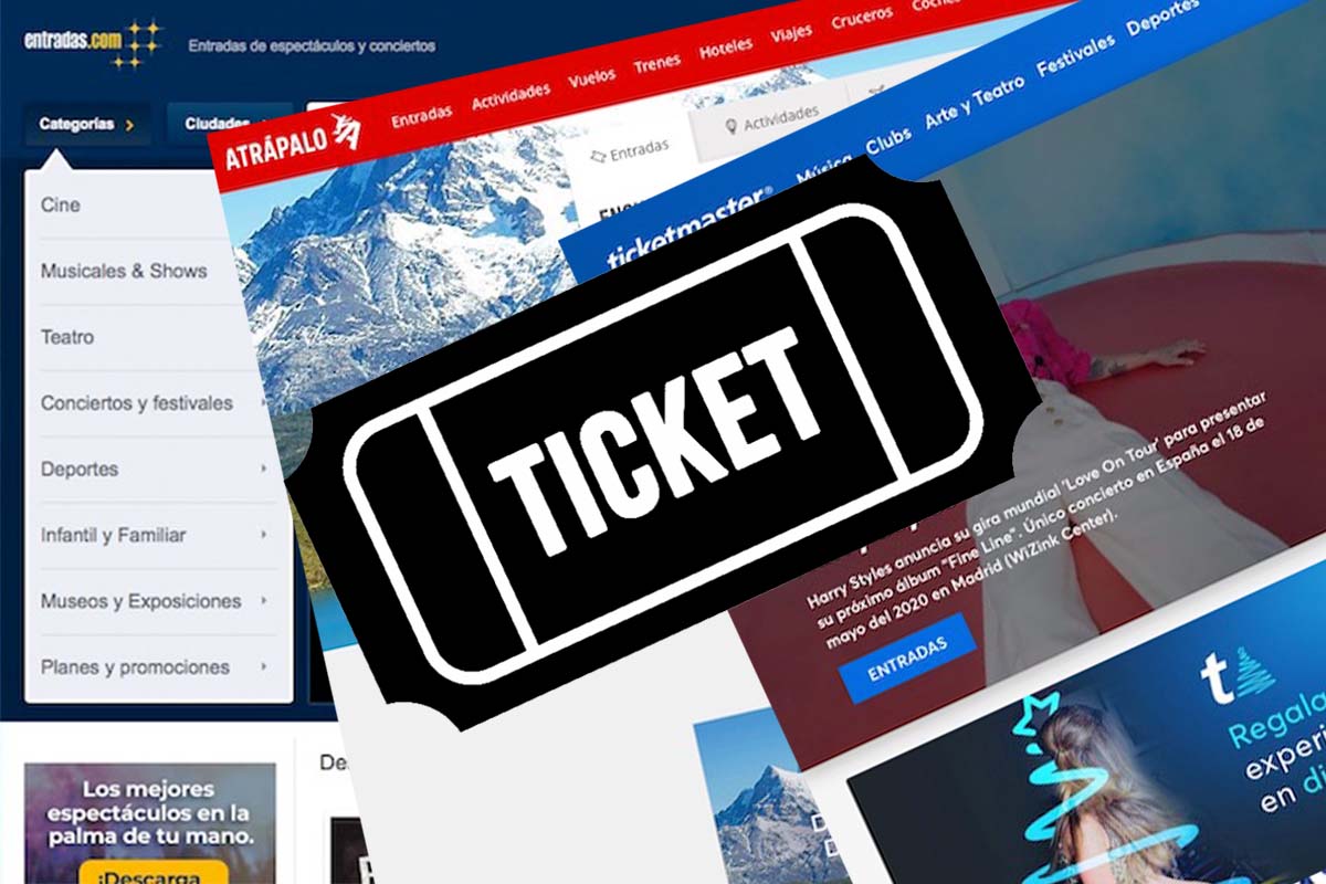 Atrápalo, o Ticketmaster, cuál es la mejor para