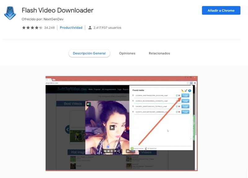 Flash Vídeo Downloader