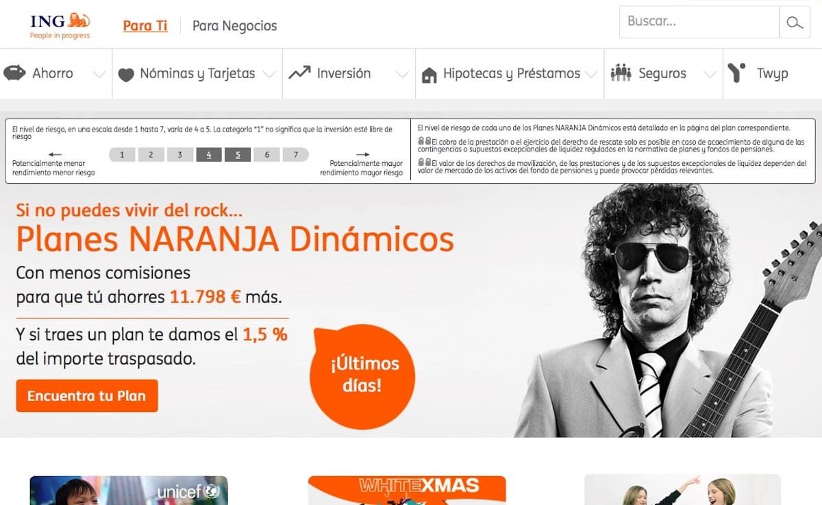 ing direct no funciona