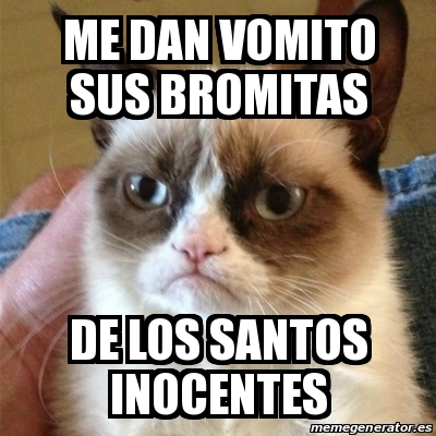 Los memes más graciosos del Día de los Santos Inocentes 19 inocentes 16