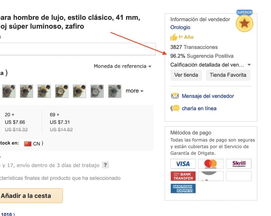 opiniones dhgate es segura fiable 2