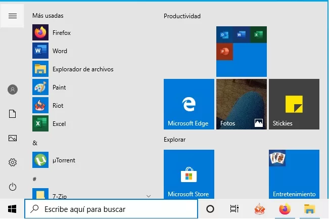 Computer Inicio Windows 10 Cmo Personalizar Tu Men De Inicio Con Probamos Windows 10