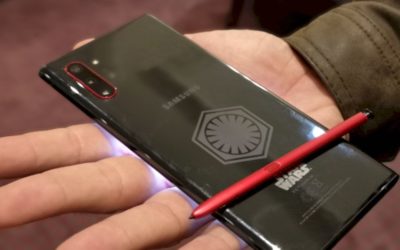 La fuerza es intensa en la edición de Star Wars del Samsung Galaxy Note 10+