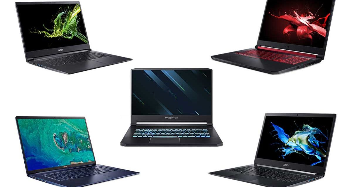 Nuestra selección del top 5 de portátiles Acer este año