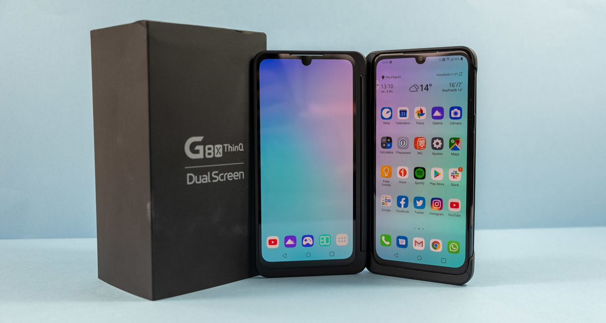 Esto es todo lo que puedes hacer con la doble pantalla del LG G8X