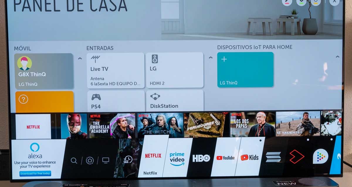 Todo lo que debes saber sobre webOS 4.5, el nuevo sistema Smart TV de los televisores LG