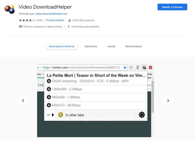5 extensiones para bajar vídeos de YouTube con Chrome
