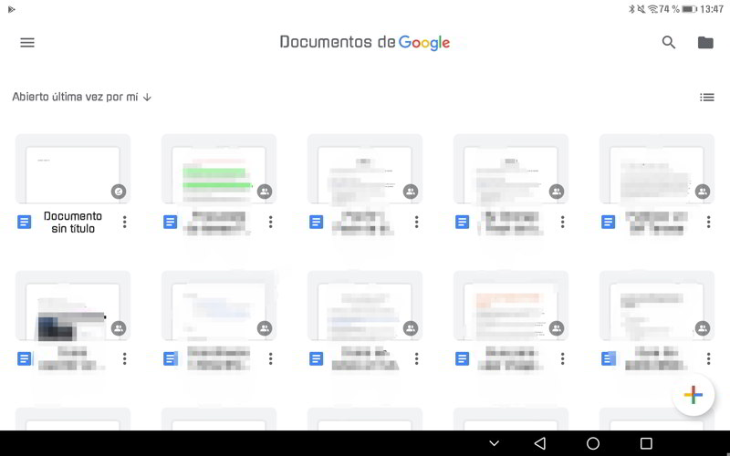 aplicaciones para la huawei mediapad t5 documentos de google