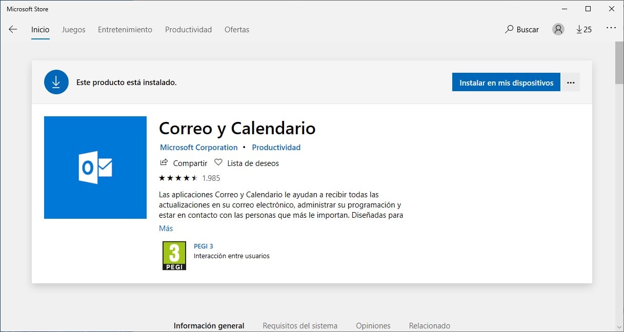 app calendario windows 10