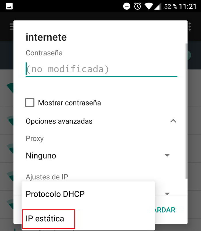 cambiar dns android 2